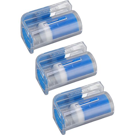 Set mit 3 Königinnenmarkierungen, verbesserte Version, leichtgängiger Auszug, blaues Imkerwerkzeug. (1/5)