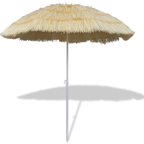 Sombrilla con diseño de inclinación - Tilt Sombrilla de playa estilo Hawaii - Sombrilla para jardín