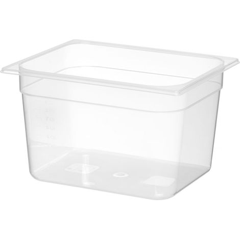 Cateringbehälter GN 1/2 aus Polypropylen, Höhe 200 mm - Hendi 880104 (1/2)