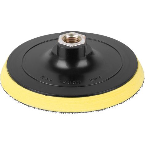 Träger Strend Pro K909 115 mm, M14, Schleifpapier, Klettverschluss