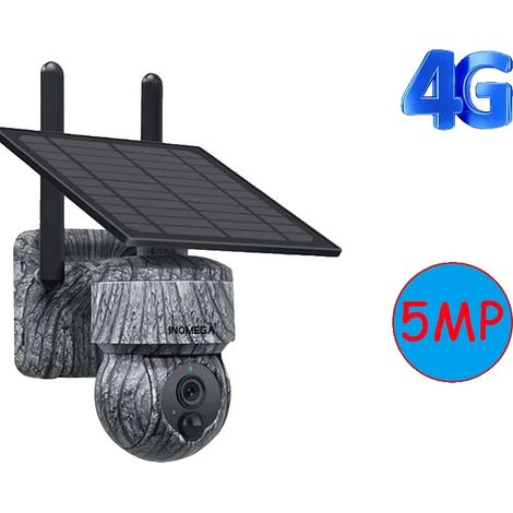 Telecamera di sicurezza, risoluzione 5MP, connettività WiFi e 4G, 5MP 4G (1/2)