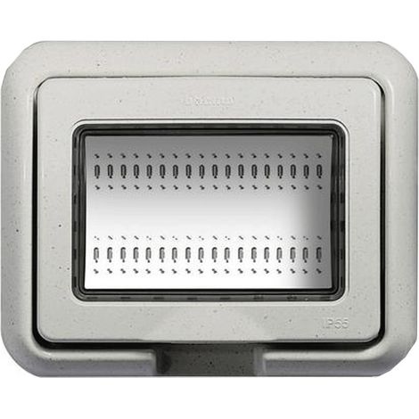 Idrobox Luna - Livinglight - Bticino couvrir IP55 4p blanc 24604N