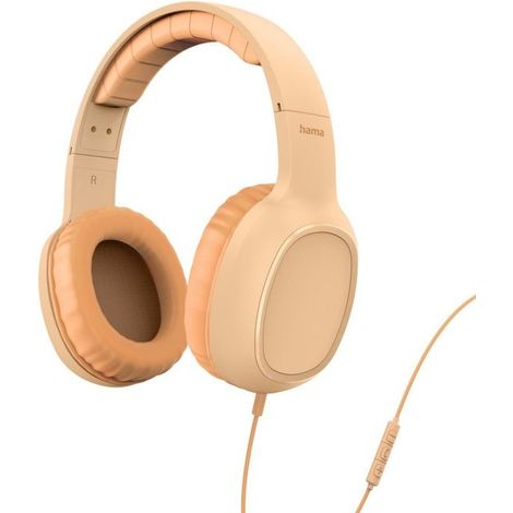 Casque "Fun C", supra-aural, microph., câblage unilat., USB-C, orange