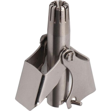 Tagliapeli per naso per uomini e donne, tagliapeli manuale professionale per orecchie e naso con spazzola per la pulizia e custodia per il trasporto, epilatore per peli del naso in acciaio inossidabil (1/5)