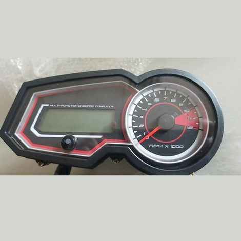 1. Color: Color shown Material: Plastic Odometer, tachometer, speedometer, trip odometer for motorcycles.