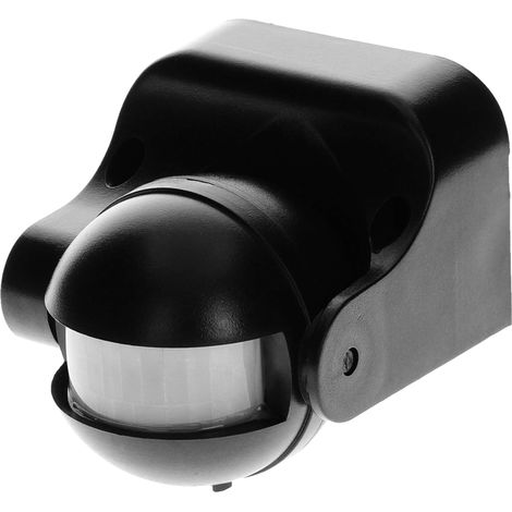 ORNO OR-CR-201/W Sensore Di Movimento 180 Gradi Regolazione Verticale IP44 1200W (nero) (1/5)