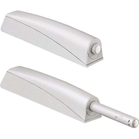 Push to Open Amortisseur Porte Placard Jiayi 2 Pièces Loquet Magnetique Push Open Poussoir Placard Fermeture Magnétiques pour Armoire Systeme Push to Open Amortisseur Tiroir