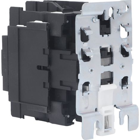 AC110V 80A Contacteur de Puissance Coque PC Bobine Cuivre Triphasé Basse Tension Contact Argenté Montage Vis M5 (1/5)