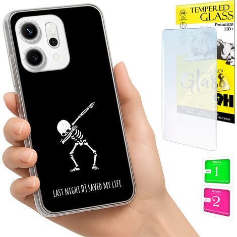 Coque pour Oppo Reno 14F / 14 FS 5G avec protection photo, coque arrière et verre trempé 9H (1/5)
