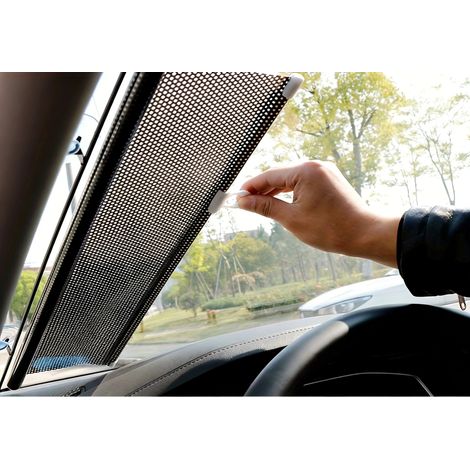 Réduire chaleur et soleil: pare-soleil rétractable universel pour vitre, protection UV voiture et maison (1/5)