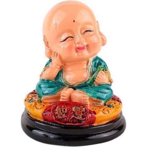 lachineuse Buddha Bonze - Modello Saggezza, Decorazione Asiatica (1/2)