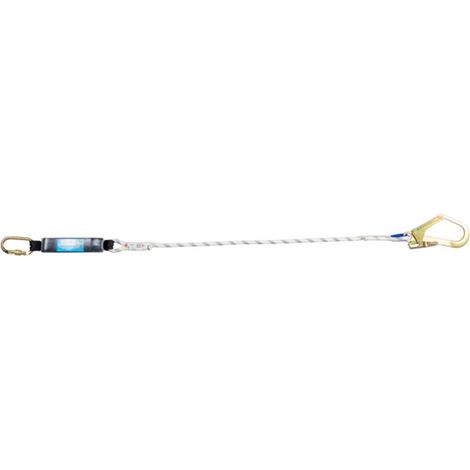 Longe antichute simple LDA 12 - 1,5 m - M10-M53 - TRACTEL
