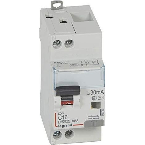 Legrand DX³ 6000 Fehlerstromschutzschalter weiß 16A 30mA