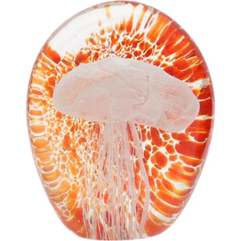 Quallen-Briefbeschwerer aus Glas  Kreatives und farbenfrohes Design