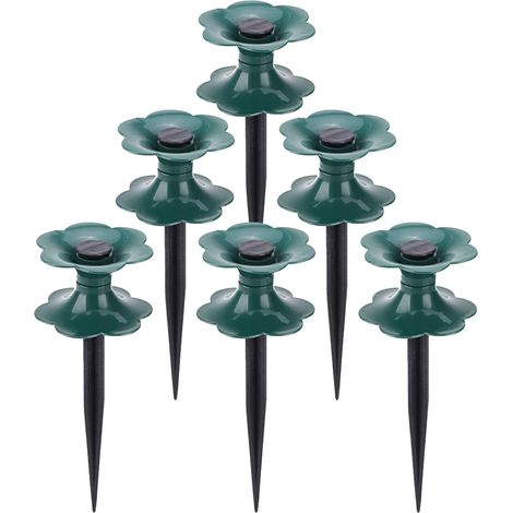 Lot de 6 Piquets de Guidage pour Tuyau d'Arrosage en Polypropylène pour Arrosage Jardin Potager et Extérieur (1/5)
