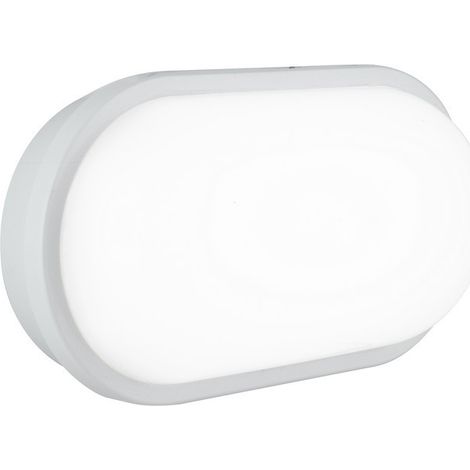 Plafoniera LED per esterno SHELLY bianca 20W 3000K (luce calda) IP65 (1/2)
