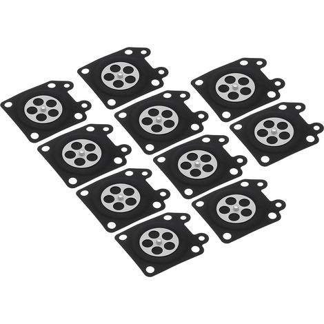 PATIKIL Vergasermembrandichtungen, Dosiermembransätze in 10er-Packungen, geeignet für Wartungsteile von Kettensägen der Serien 2500, 3800 und 4500. (1/5)
