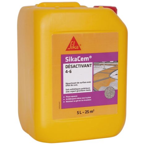 Oberflächenentaktivierer - SIKA - SikaCem - 4-6 - 5L (1/2)