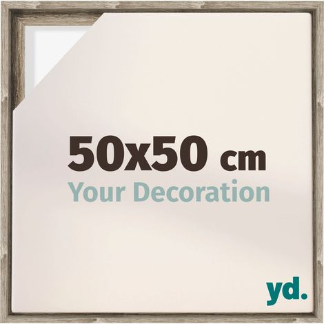 Your Decoration - Cadre flottant  - Chene Sonoma - Cadre en caisse américaine pour toile sur chassis - MDF - Lyon (1/5)