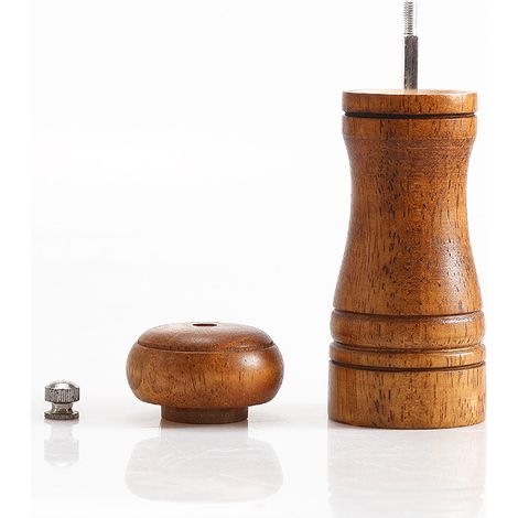 Pepper Mill Dark Wood Precision+/Adjustable Grind Stained Beech Wood Lifetime Warranty for t (1/5)
