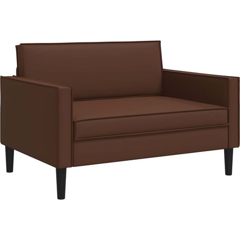 XXL-Sessel Braun Kunstleder vidaXL (1/5)