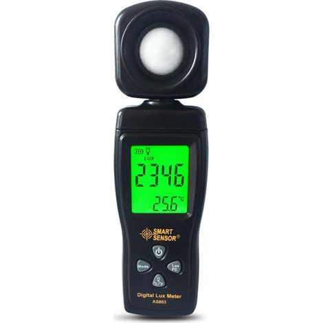 De Poche Haute Précision Light Meter Numérique Luxmètre Numérique Light Meter Professionnel Light Meter Numérique Illuminomètre Éclairement Mètre Photomètre Outil,1pcs (1/3)