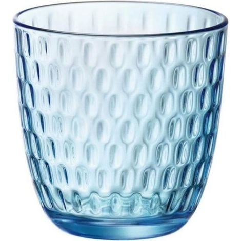 Set Verre - 6 Pièces Verre Trempé Bleu - Pour Cuisine Maison Bureau - 6 Unités (1/3)