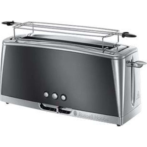 Russell Hobbs - Luna Long Slot 2 Slice Toaster - Moonlight Grey