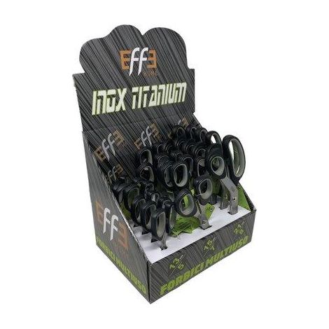 FORBICE MULTIUSO EFFE EXPO - ACCIAIO AL TITANIO CF=PZ 18- 1 confezioni