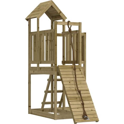 Maison Exclusive - Casetta con Arrampicata in Legno di Pino Impregnato (1/5)