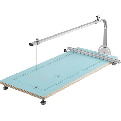 Machine De Découpe Polystyrène 20CM Découpeuse de Mousse De Fil Chaud Mousse Découpeuse Réglable À Température Établi Table de Travail