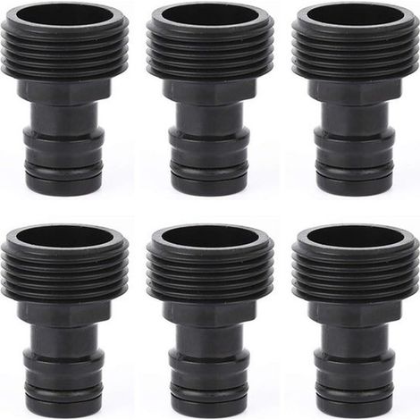3/4" Schnellkupplung Schlauchanschluss Wasserhahnadapter 3/4" Schnellkupplung für Gartenschlauchanschlüsse (1/5)