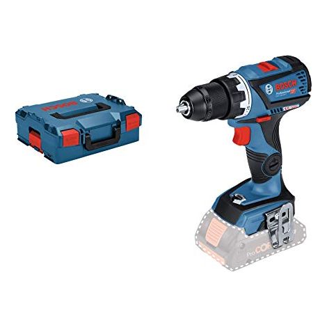 Bosch Professional – Perceuse-visseuse sans fil 18V – Moteur Brushless – Couple 60Nm pour perçage bois et acier – L-BOXX 136 inclus - 18V-85 (1/10)