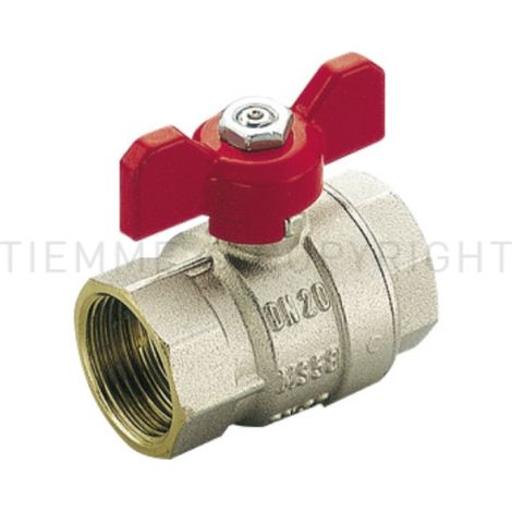 Valvole scirocco femmina/femmina iso228 con leva farfalla tiemme 2310020