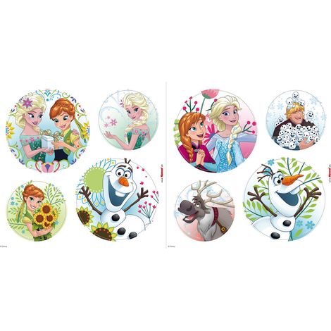 Stickers pour fenêtre Disney La Reine des Neiges Springday (1/5)