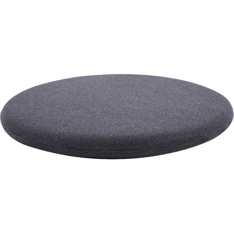 Coussin Siège Memoire De Forme - Diamètre 40 Cm Épaisseur 3 Cm - Antidérapant Dos Granuleux - Pour Chaise Bureau Salle À Manger Siège Auto Avion - 1 Pièce (1/5)