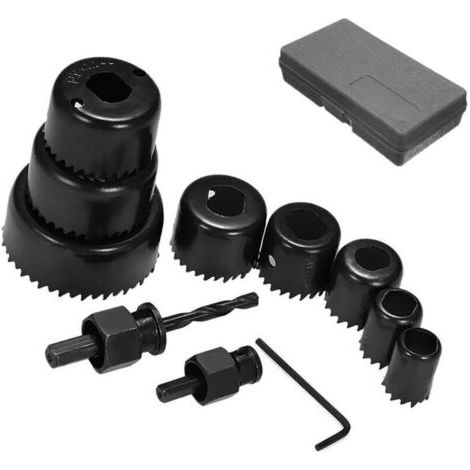 Lot de 11 scies à cloche 19 mm à 64 mm, scies cloches avec boîte à outils (1/5)