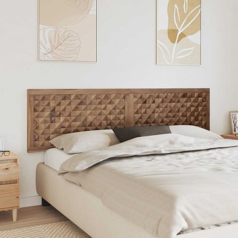 Cabecero de Cama Natural Madera de teca maciza