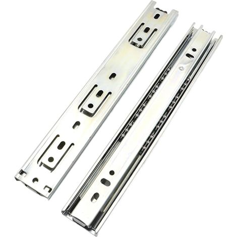 Glissières latérales pour armoire, tiroirs, penderie, coulisses à et (1/5)