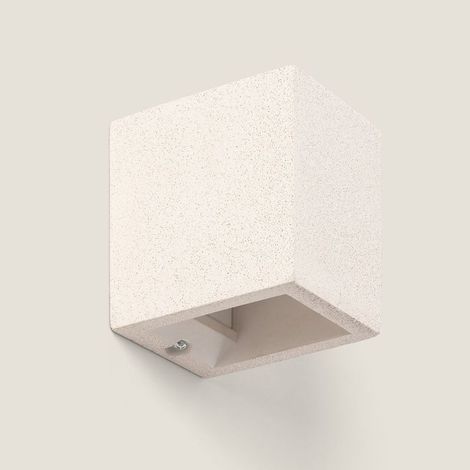 Applique Murale Béton Éclairage Double Face Batam Beige (1/5)