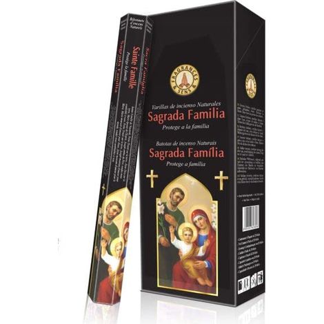 120 bâtons d'encens 6 boîtes hexagonales x 20 encens religieux parfums