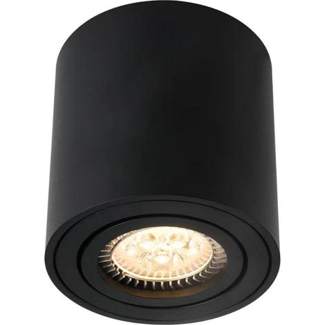 Surface spot luminaire SABONIS Aluminium Noir H. 9,5 IP20 Nordlux-Intérieur (1/3)