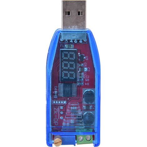 DC power regulator module, adjustable USB potentiometer, boost and down converter (1/5)