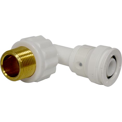 Push-fit Vision coude 90° mâle 20 x 2,0 - 3/4" (20/27) - Henco (1/4)