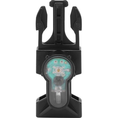 Lampe de signalisation étanche IPX8 mini survie extérieure avec boucle de dégagement, base noire lumière orange (1/5)