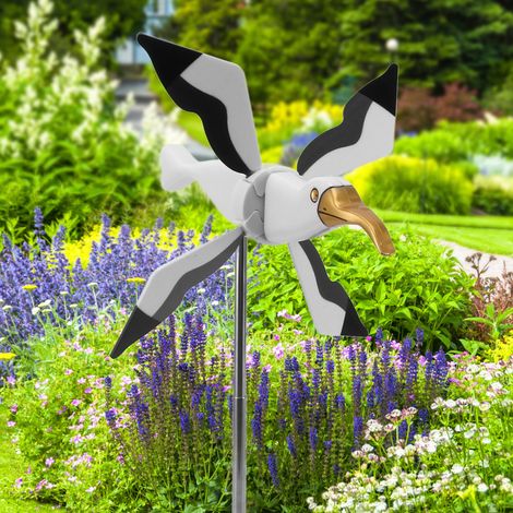 Moulin à vent en forme de mouette, cadeau de Noël, décoration de jardin, moulin à vent de la série Asuka (1/5)