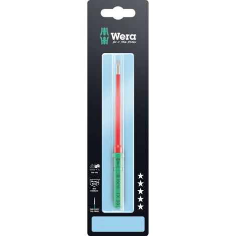 Wera Kraftform Kompakt VDE 3067 iS TORX® Take it easy SB, Edelstahl - 05006591001