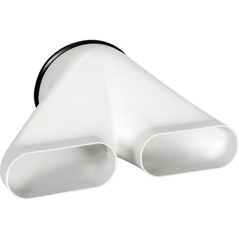 Fränkische Adaptateur profi-air Canal ovale 2x 163x68 mm - DN 160 sur rond, 78316424