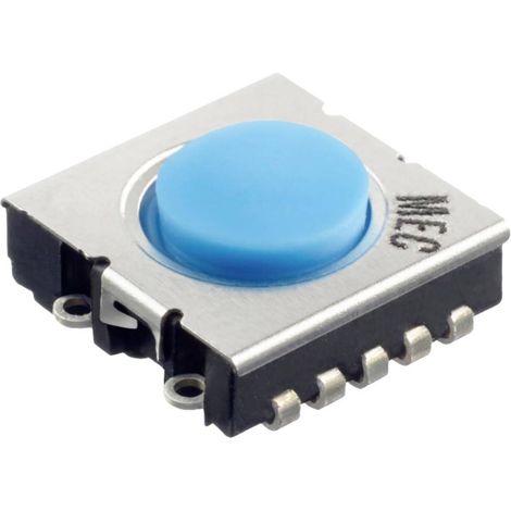 MEC 6CJ2NOPR Dualmec 6C Series Interruttore 24 V 50 mA Momentaneo (L x L x A) 8 x 8 x 3.50 mm IP67 1 pz.