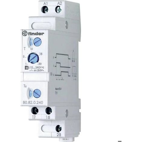 Zeitrelais finder einstellbare Verzögerung 12 bis 240 V